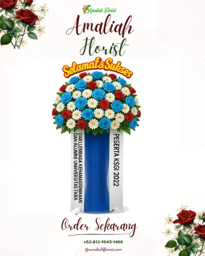 Standing Flower di Perak Utara Surabaya